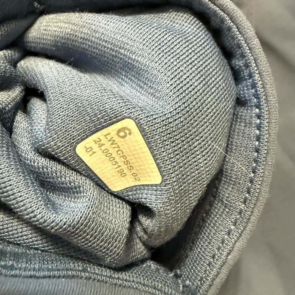 Lululemon Wunder Train High-Rise Short with Pockets 6" in Oasis Blue - Picture 6 of 6